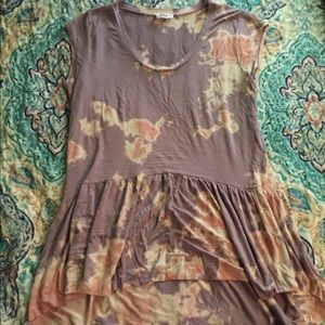 Tie dye blouse